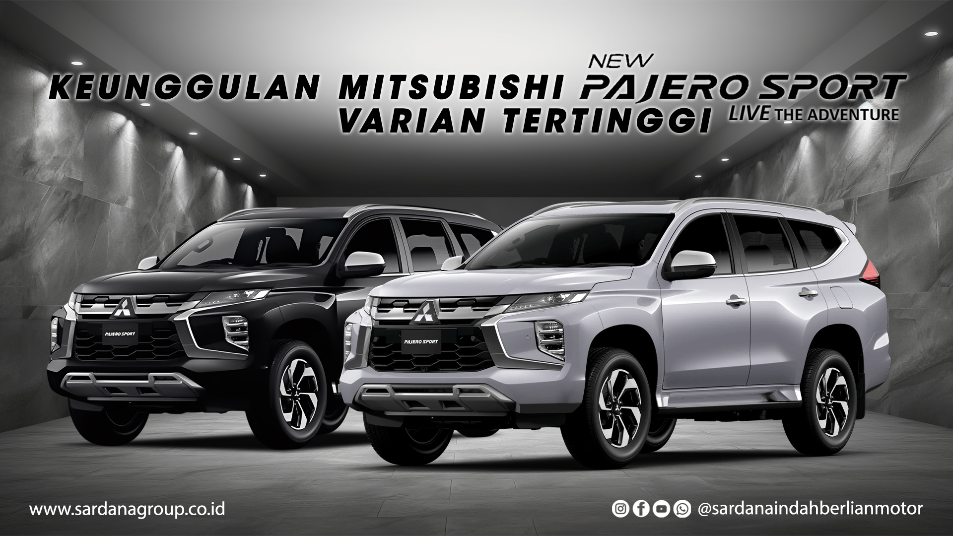 Keunggulan Mitsubishi Pajero Sport Dakar Ultimate Varian 4X4, Tipe Tertinggi!